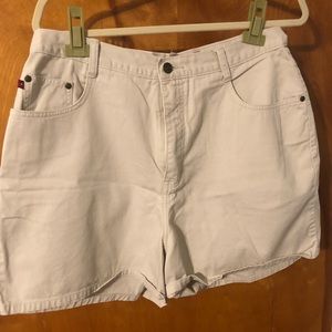 Cream Shorts